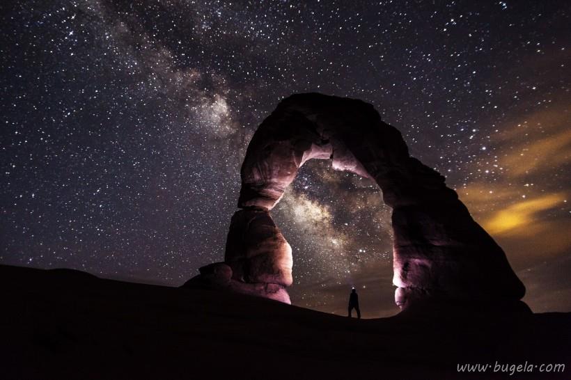 超美耀眼明亮的星空风景图片大全