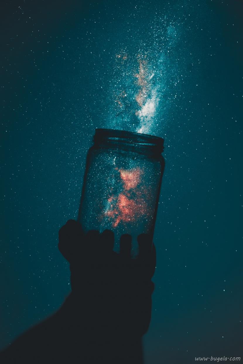 超美闪亮耀眼的星空风景图片大全