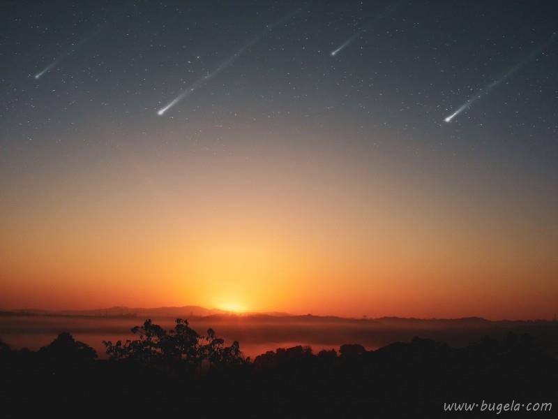 超美闪亮耀眼的星空风景图片大全