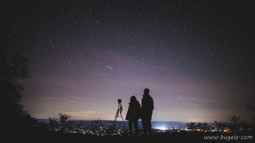 超美闪亮耀眼的星空风景图片大全