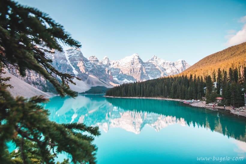 唯美美丽的湖泊倒影风景图片大全