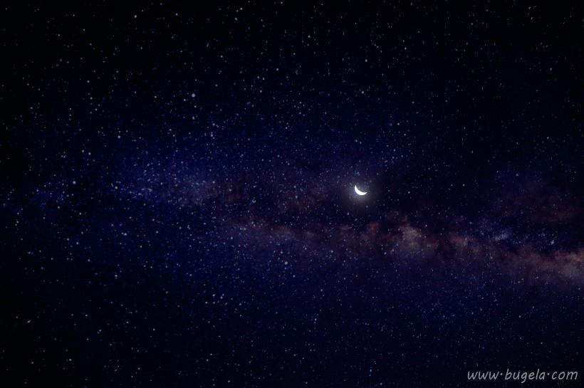 超美闪亮耀眼的星空风景图片大全