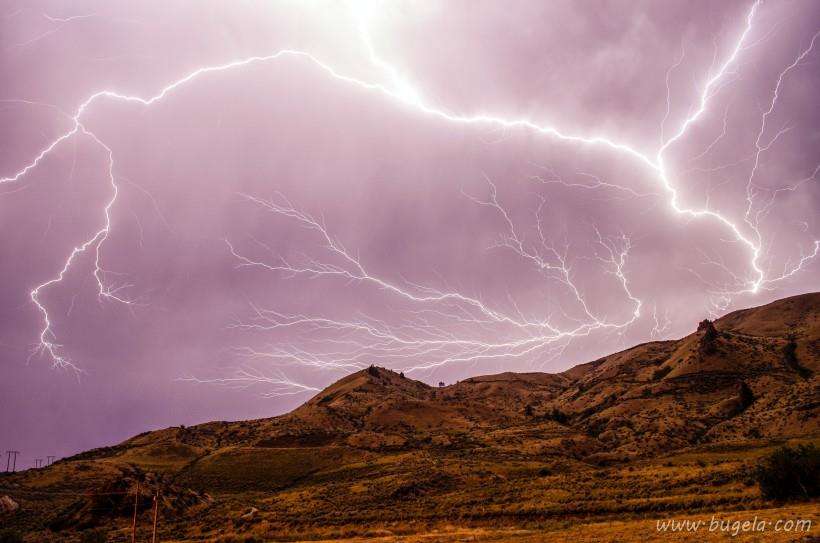 唯美恐怖震撼的雷电风景图片大全