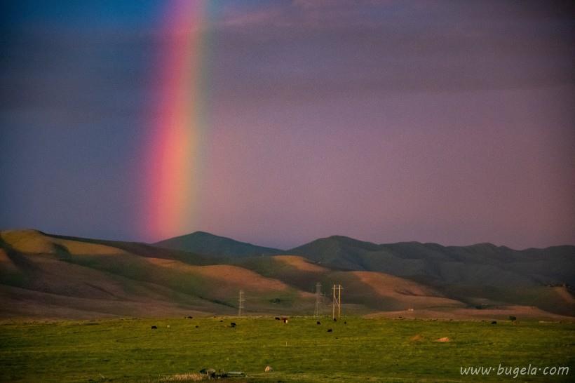 好看绚丽夺目的彩虹图片大全