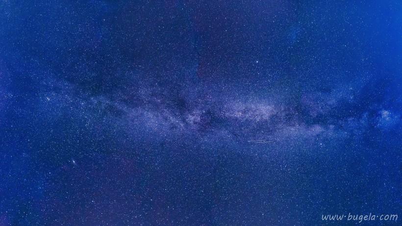 超美耀眼明亮的星空风景图片大全