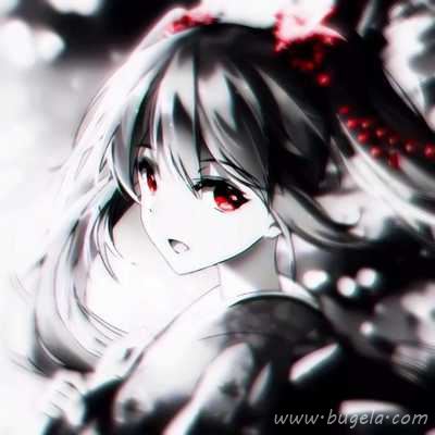 丧系恋人漫画黑白头像图片