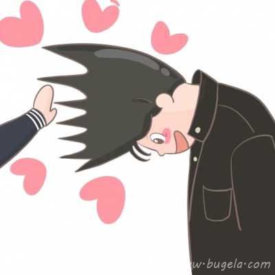 二次元萌系恋人头像图片