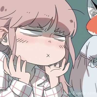 微信乖巧恋人漫画头像图片