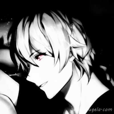 丧系恋人漫画黑白头像图片