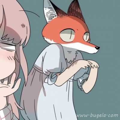 微信乖巧恋人漫画头像图片