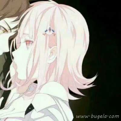 超甜美的动漫情人头像图片