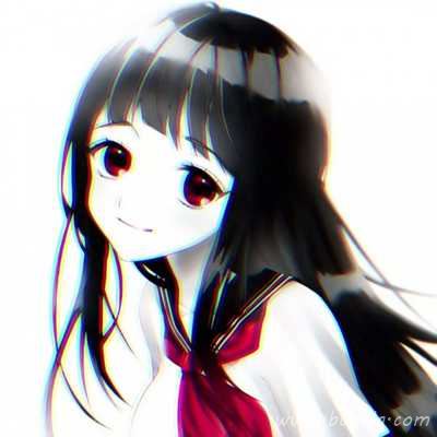 丧系恋人漫画黑白头像图片