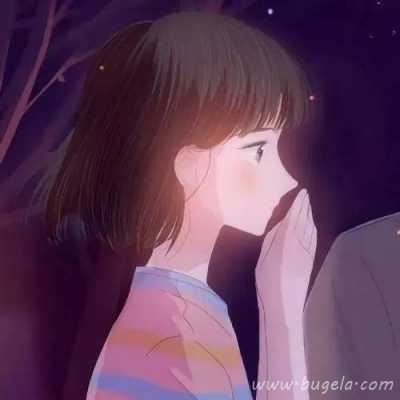 一对两张动漫唯美爱人头像图片