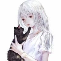 猫女孩头像图片可爱动漫图片大全（二次元猫咪少女头像）