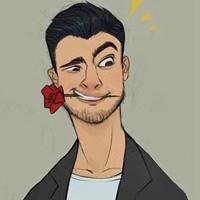小暖男卡通图片 暖男小可爱动漫图片