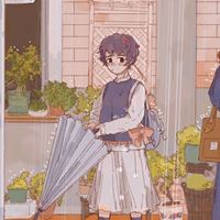 甜甜的二次元情侣头像（唯美情侣头像两张一组）