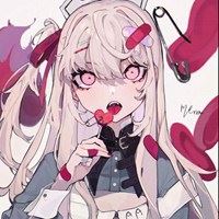 暗黑系女头动漫-暗黑漫画女头