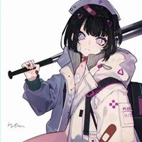 暗黑系女头动漫-暗黑漫画女头
