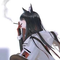 动漫女头黑暗系酷酷的 很酷的黑暗系动漫女头