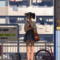 二次元可爱少女头像-单人个性头像可爱女