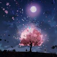 动漫风景头像唯美梦幻_好看的动漫头像背景