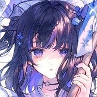 好看的动漫女生头像可爱蓝色系 浅蓝色系动漫女生头像