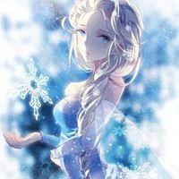 蓝色的花头像|动漫蓝色系头像