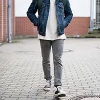 穿匡威的男生图片_匡威帆布鞋情侣头像
