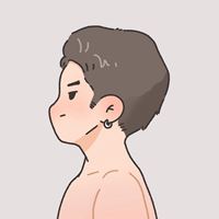 帅气的小男孩侧脸画-动漫男侧脸图片手绘