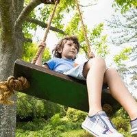 荡秋千情侣头像_微信头像荡秋千女孩