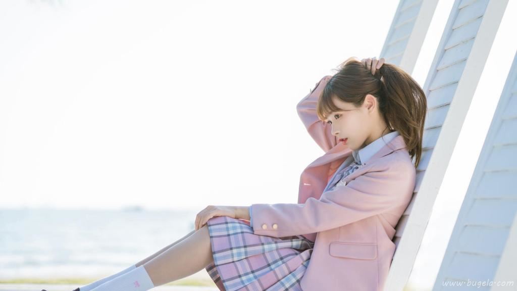 清纯可爱美女jk制服图片