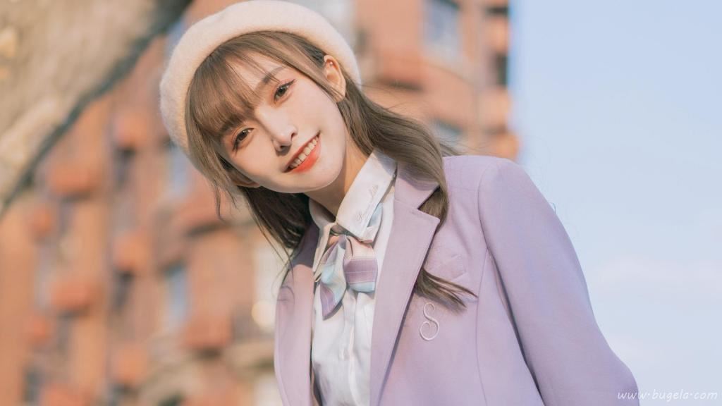 元气俏皮可爱美女jk制服迷人图片