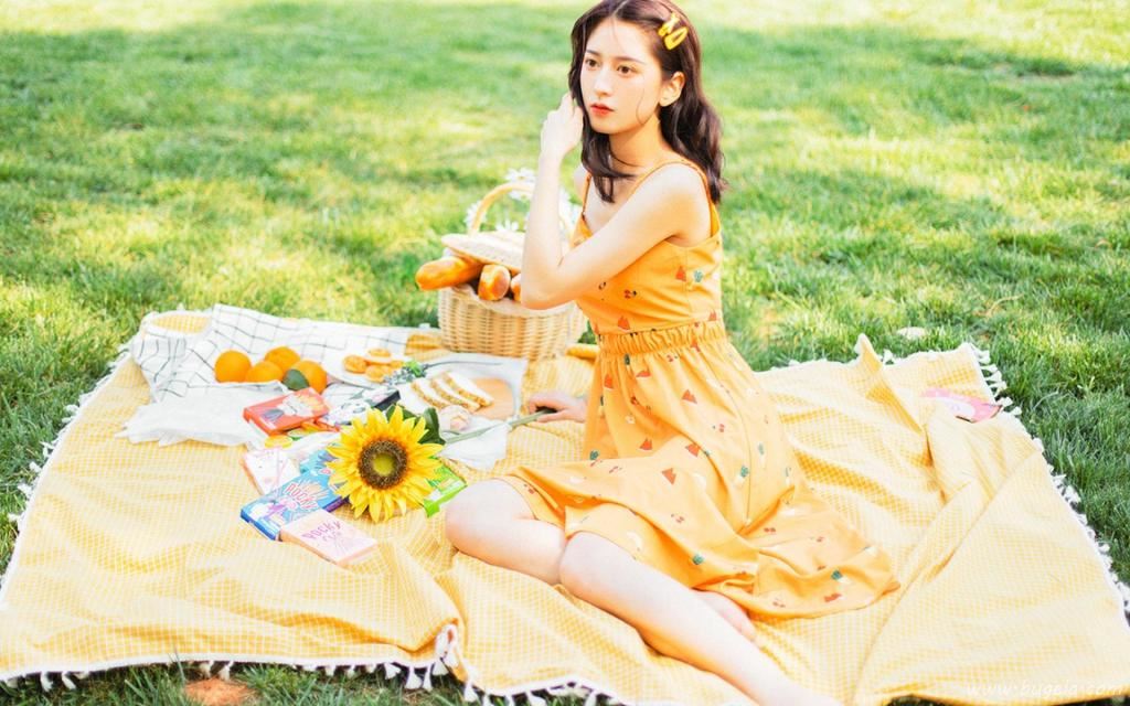 清纯可人美女图片