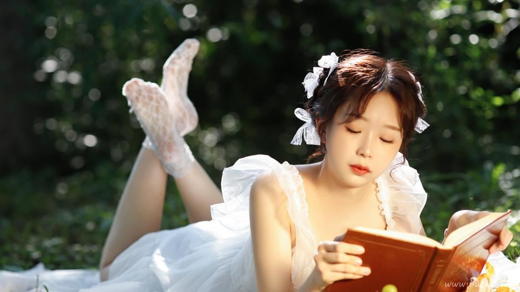 清新美女森系图片