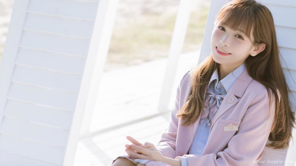 清纯可爱美女jk制服图片