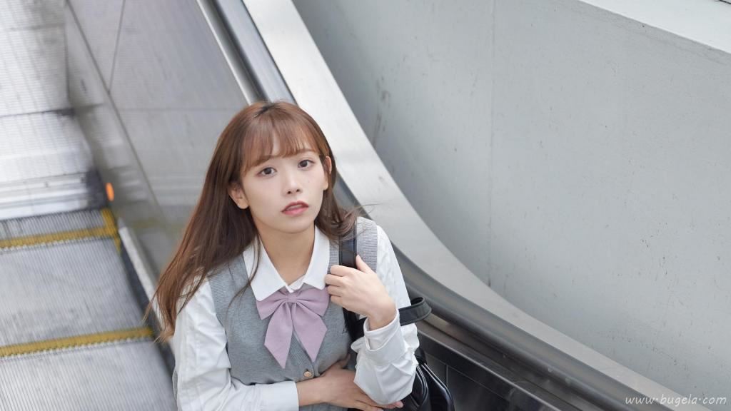 元气jk制服美女校园甜美图片