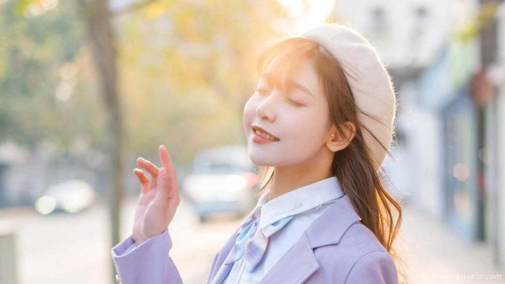 元气俏皮可爱美女jk制服迷人图片