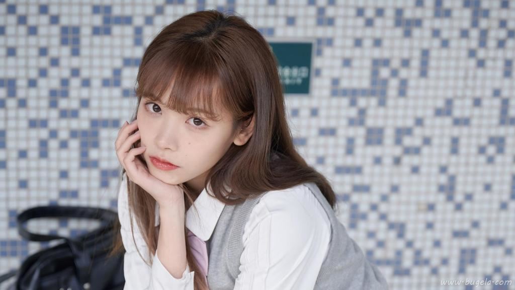 元气jk制服美女校园甜美图片