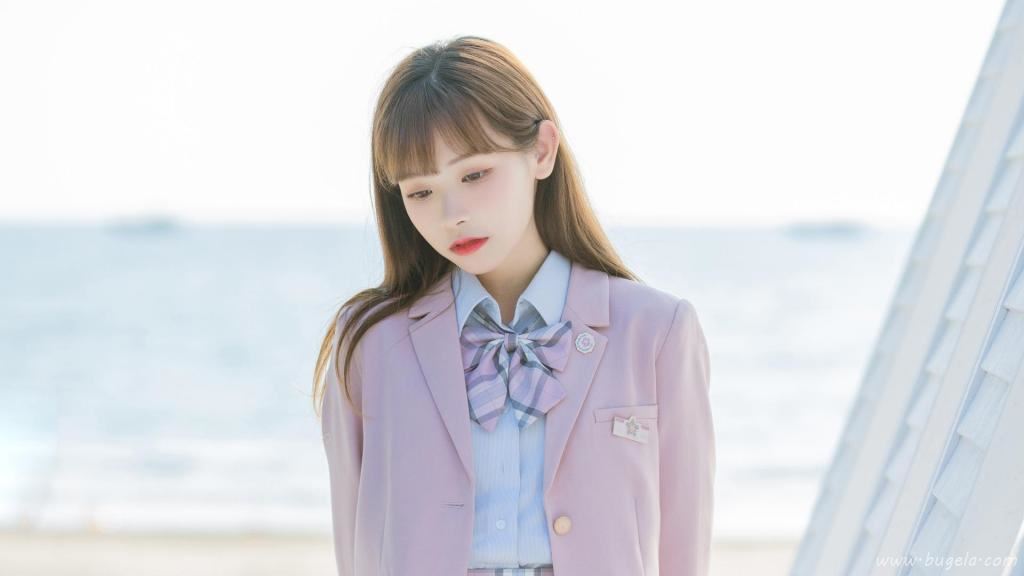 清纯可爱美女jk制服图片