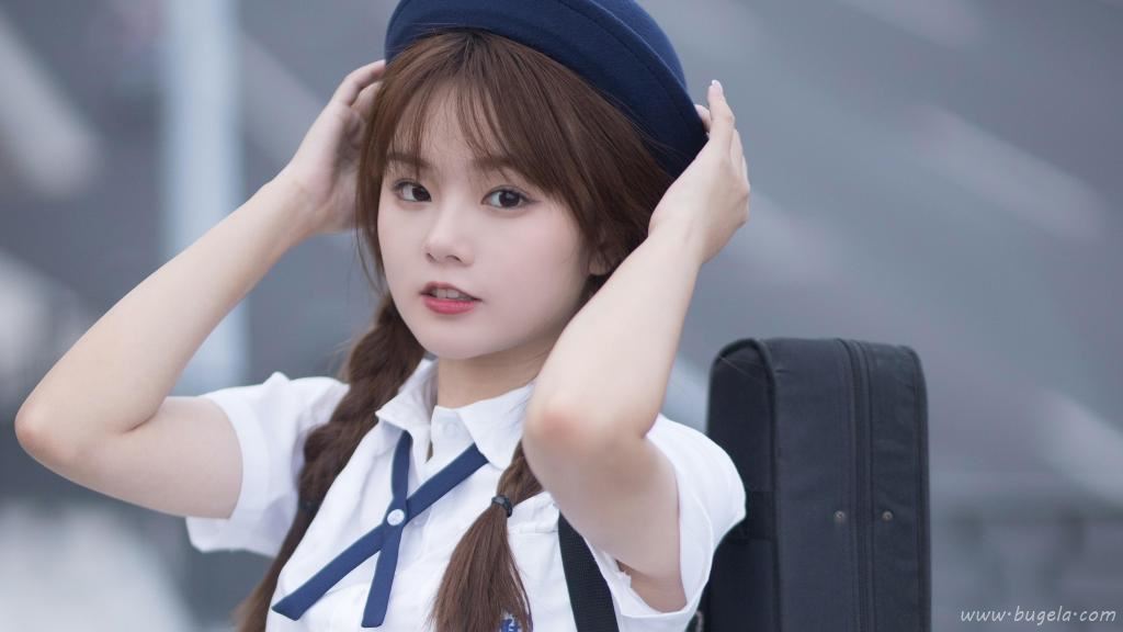双马尾美女青春系图片