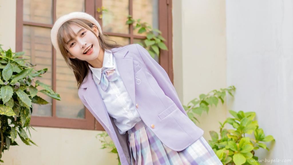 元气俏皮可爱美女jk制服迷人图片