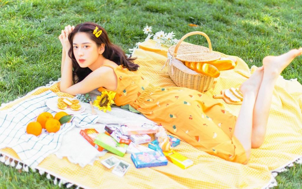 清纯可人美女图片