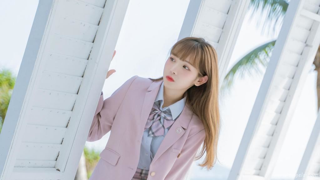 清纯可爱美女jk制服图片