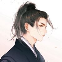 插画唯美男生头像|手绘美男图片唯美