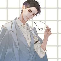 插画唯美男生头像|手绘美男图片唯美