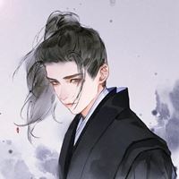 插画唯美男生头像|手绘美男图片唯美