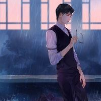 插画唯美男生头像|手绘美男图片唯美