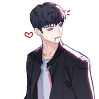 插画唯美男生头像|手绘美男图片唯美