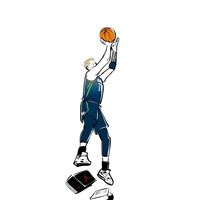 卡通球星头像图片（NBA篮球明星头像）