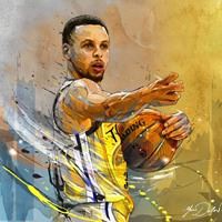 卡通球星头像图片（NBA篮球明星头像）